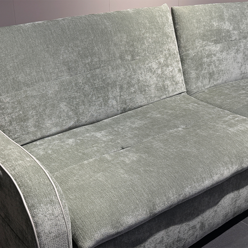 Flannel Foldable Sofa