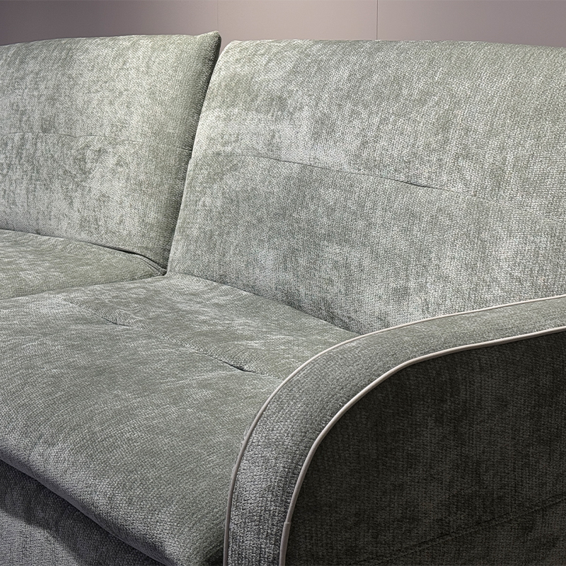 Flannel Foldable Sofa
