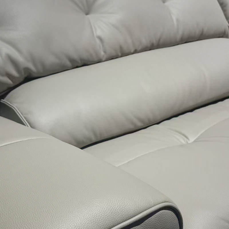 Water-Based Eco-Leather Straight Sofa 25721 Sofa